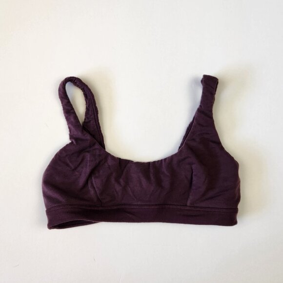 Parade Soft Stretchy Jersey Knit Scoop Neck Bralette XS - Picture 1 of 9